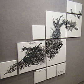 Hornsby with his recontextualized F-R-1 (b)